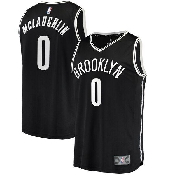 maglia Jordan McLaughlin 0 2020 brooklyn nets nero