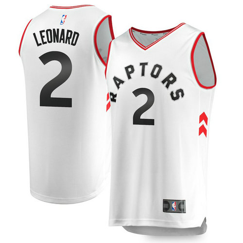 maglia basket Kawhi Leonard 2 2018-2019 toronto raptors bianca