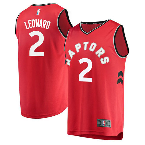 maglia basket Kawhi Leonard 2 2018-2019 toronto raptors rosso