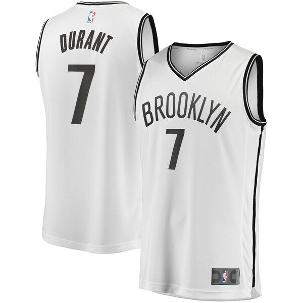 maglia Kevin Durant 7 2020 brooklyn nets bianca