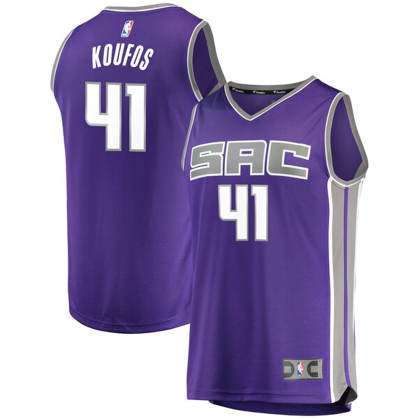 maglia Kosta Koufos 41 2020 sacramento kings porpora