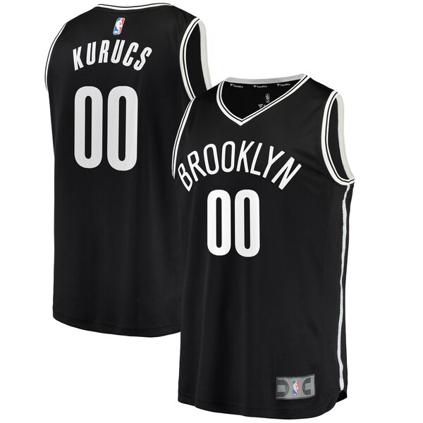 maglia Rodions Kurucs 0 2020 brooklyn nets nero