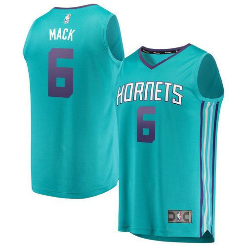 maglia Shelvin Mack 6 2019 charlotte hornets verde