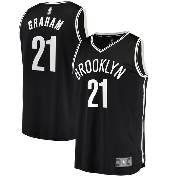 maglia Treveon Graham 21 2020 brooklyn nets nero