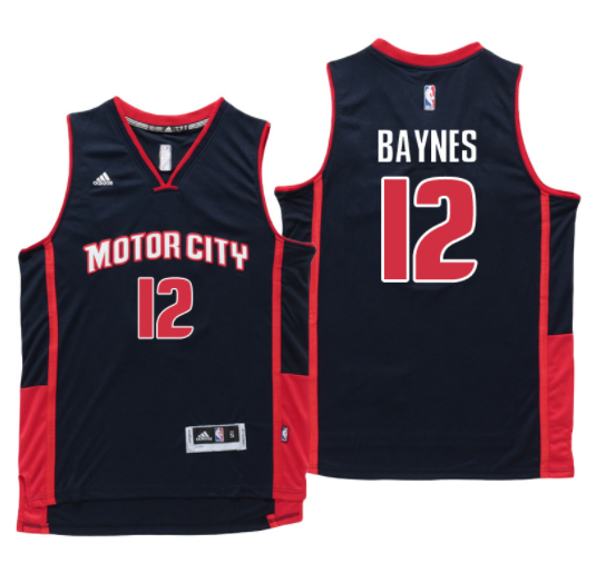 maglia aron baynes 12 ncaa motor city blu