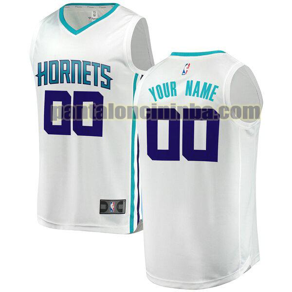 maglia bambino basket Custom 0 charlotte hornets bianca 2020