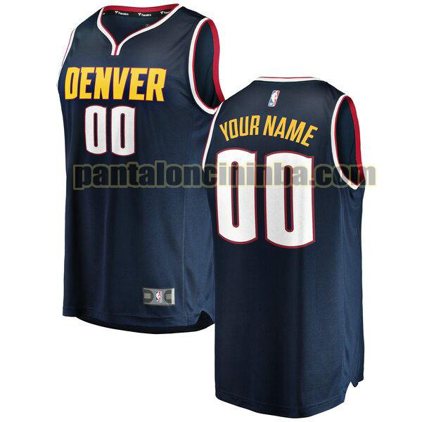 maglia bambino basket Custom 0 denver nuggets navy 2020