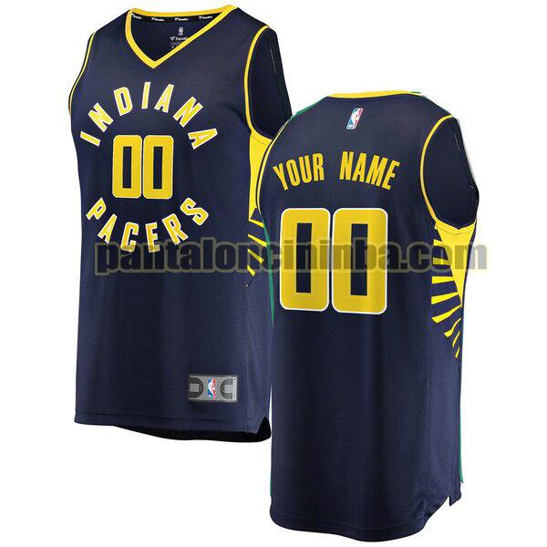 maglia bambino basket Custom 0 indiana pacers navy 2020