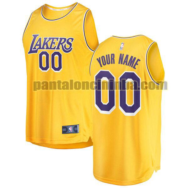 maglia bambino basket Custom 0 los angeles lakers navy 2020