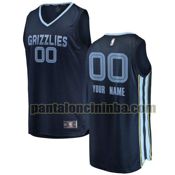 maglia bambino basket Custom 0 memphis grizzlies navy 2020