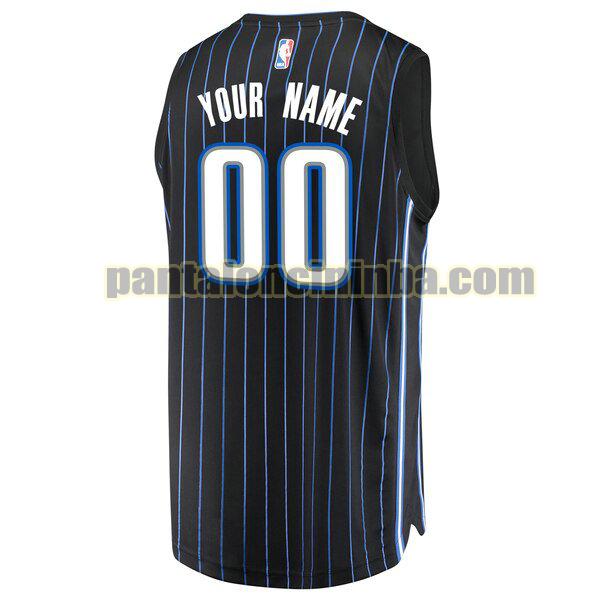 maglia bambino basket Custom 0 orlando magic nero 2020