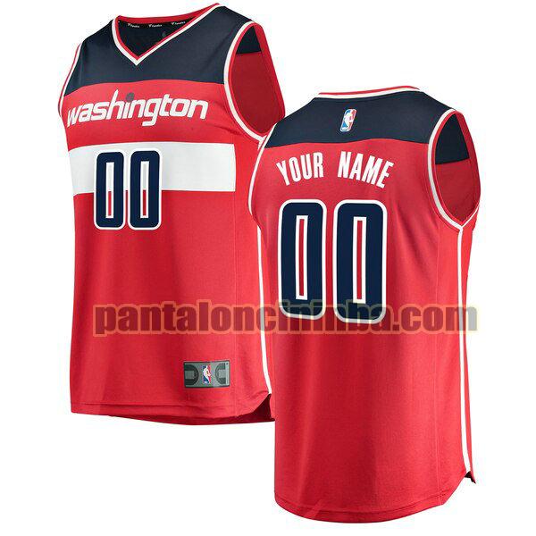 maglia bambino basket Custom 0 washington wizards rosso 2020