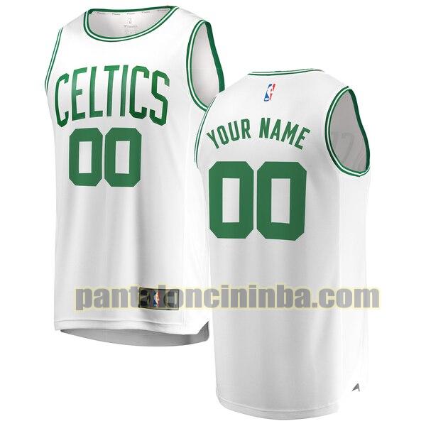 maglia basket Custom 0 boston celtics bianca 2020