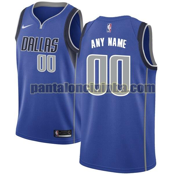 maglia basket Custom 0 dallas mavericks navy 2020