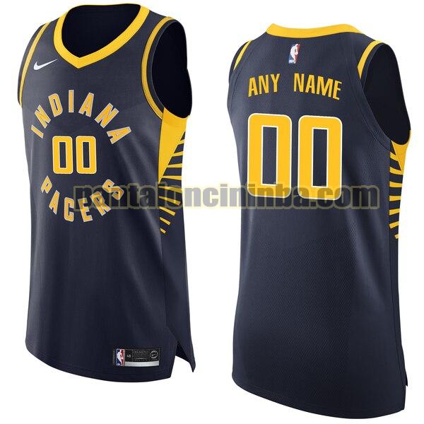 maglia basket Custom 0 indiana pacers navy 2020