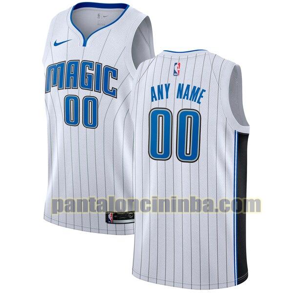 maglia basket Custom 0 orlando magic bianca 2020