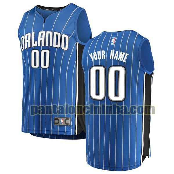 maglia basket Custom 0 orlando magic blu 2020