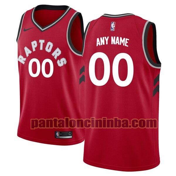 maglia basket Custom 0 toronto raptors rosso 2020