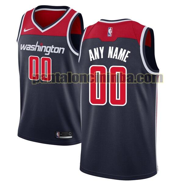 maglia basket Custom 0 washington wizards navy 2020