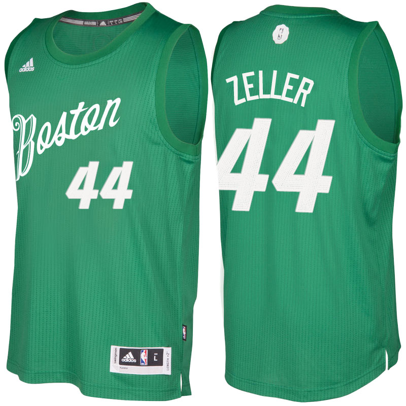 maglia boston celtics natale 2016 con tyler zeller 44 verde