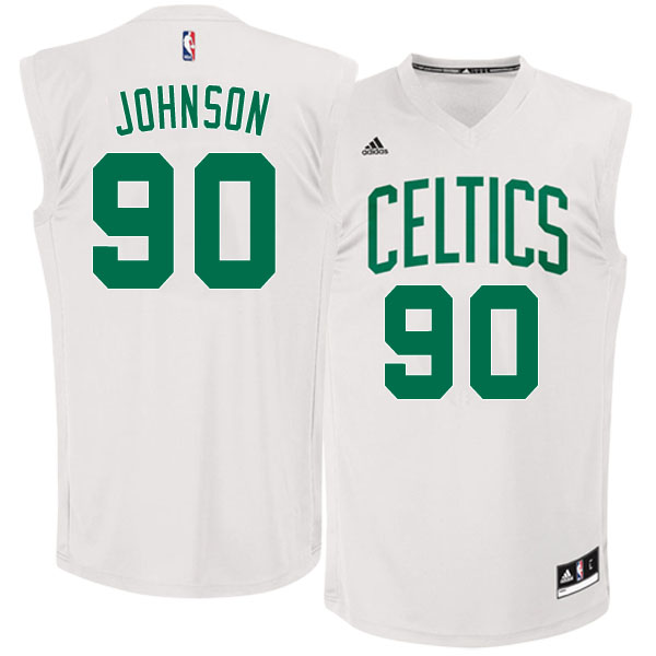 maglia nba amir johnson 90 2017 boston celtics bianca