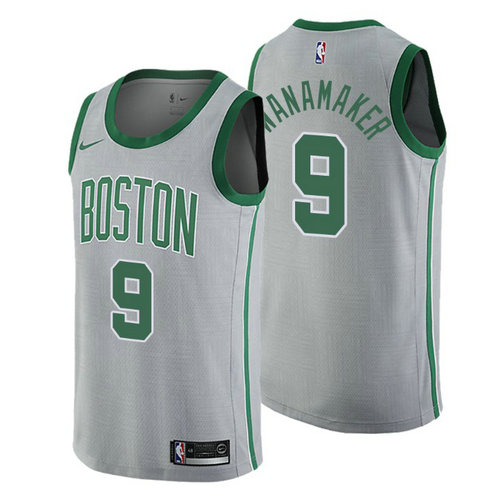 maglia brad wanamaker 9 2018 boston celtics grigio