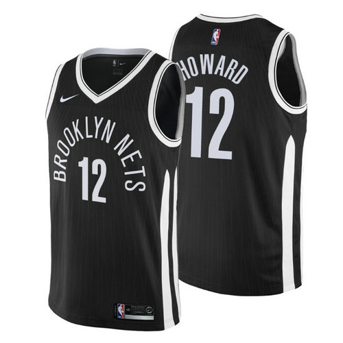 maglia dwight howard 12 2018-2019 brooklyn nets nero