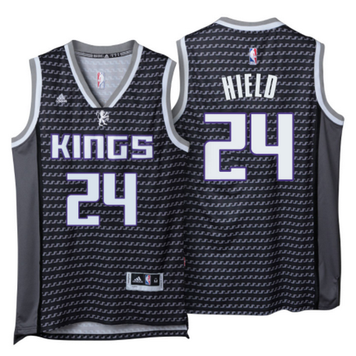 maglia buddy hield 24 2017 sacramento kings nero