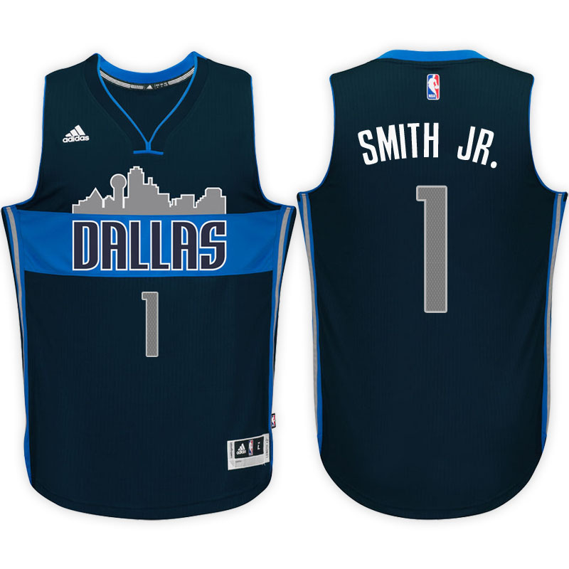 maglia smith jr 1 2017 dallas mavericks navy