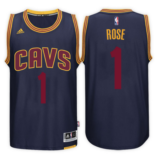 maglia basket derrick rose 1 2017 cleveland cavaliers blu