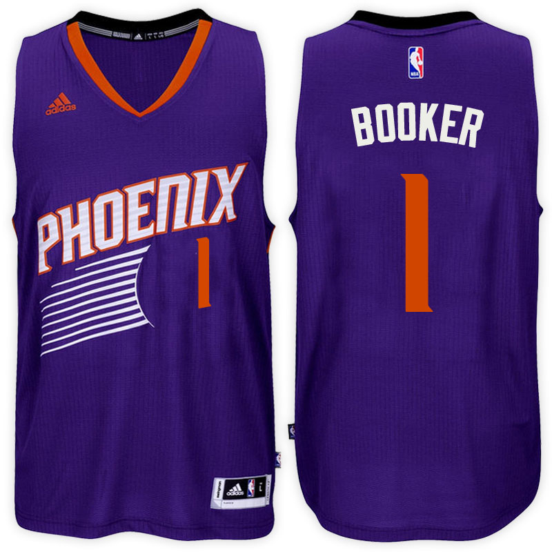 maglia devin booker 1 2017-2018 phoenix suns porpora