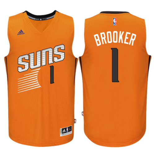 maglia devin booker 1 2017 phoenix suns arancia