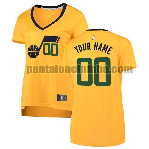 maglia donna basket Custom 0 utah jazz navy 2020