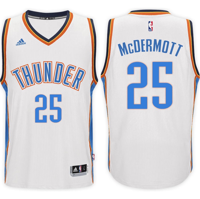 maglia doug mcdermott 25 2017 oklahoma city thunder bianca