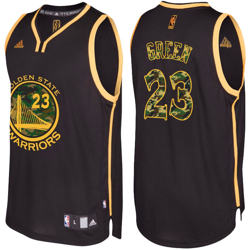 maglia draymond green 23 golden state warriors moda camo nero