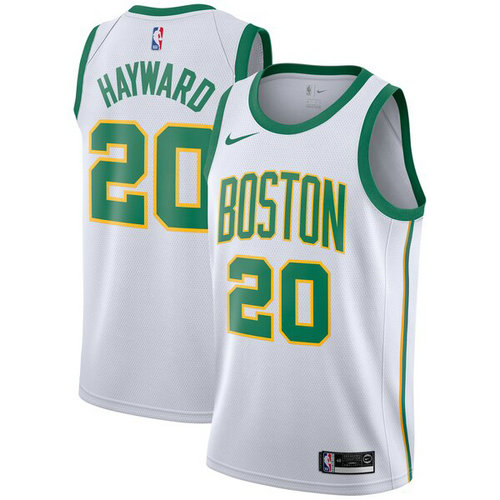 maglia gordon hayward 20 2019 boston celtics bianca