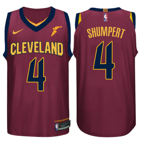 maglia basket iman shumpert 4 2017-2018 cleveland cavaliers rosso