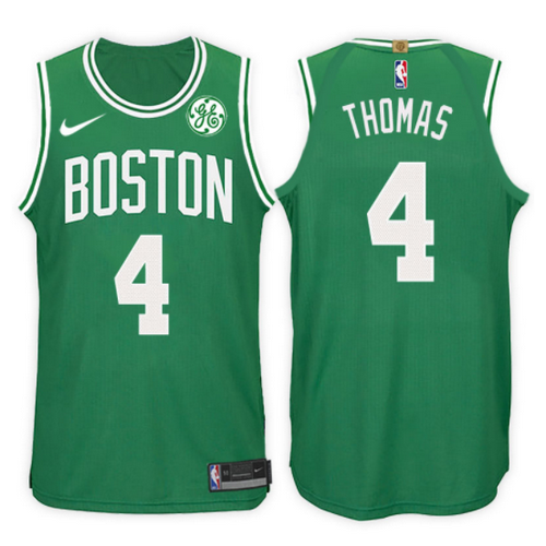 maglia thomas 4 2017-2018 boston celtics verde