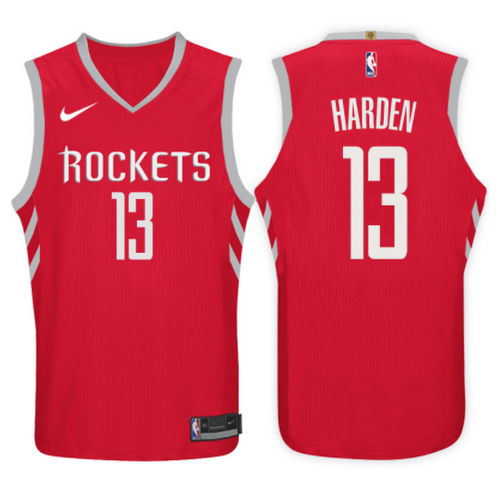 maglia james harden13 2017-2018 houston rockets rosso