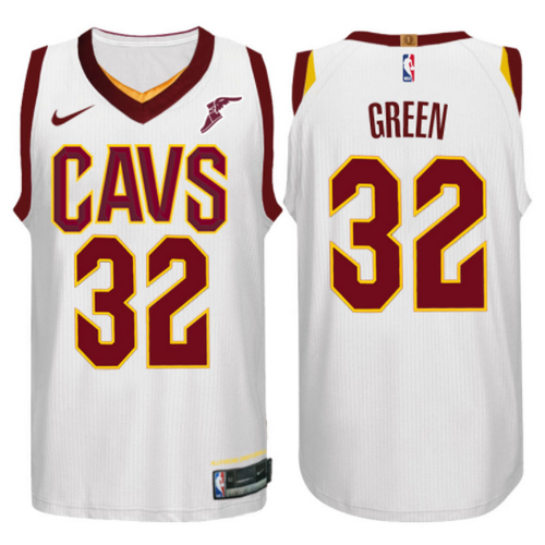 maglia basket jeff green 32 2017-2018 cleveland cavaliers bianca