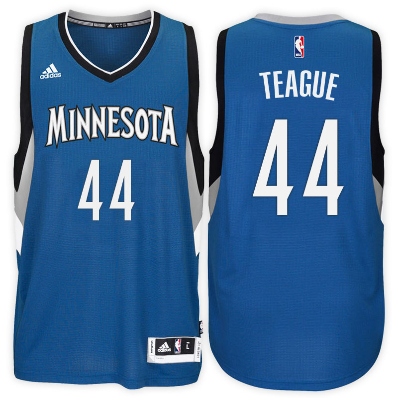 maglia jeff teague 44 2017 minnesota timberwolves blu