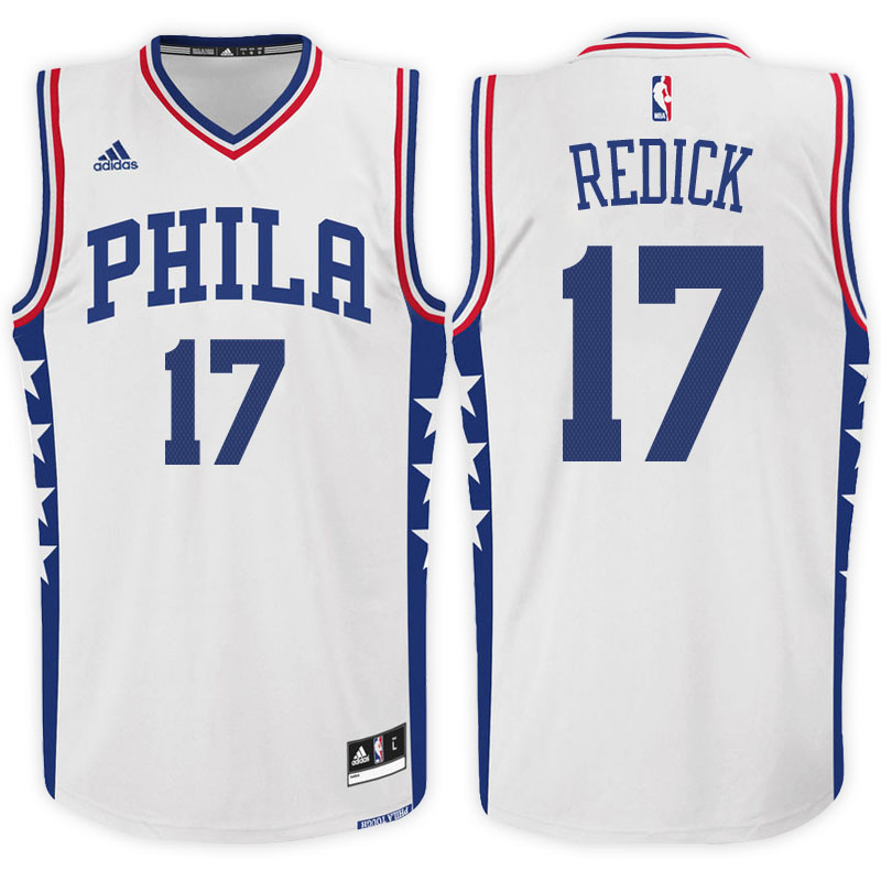 maglia jj redick 17 2017 philadelphia 76ers bianca