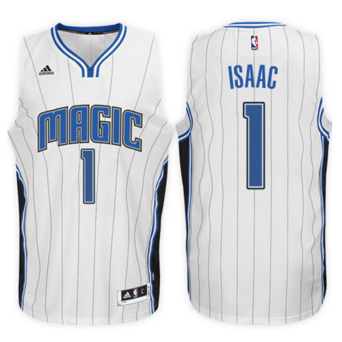 maglia jonathan isaac 1 2017 orlando magic bianca