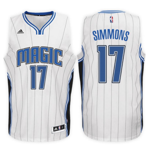 maglia jonathon simmons 17 2017 orlando magic bianca