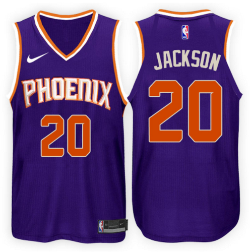 maglia josh jackson 20 2017-2018 phoenix suns porpora