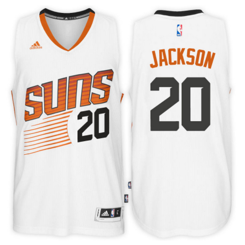 maglia josh jackson 20 2017 phoenix suns bianca