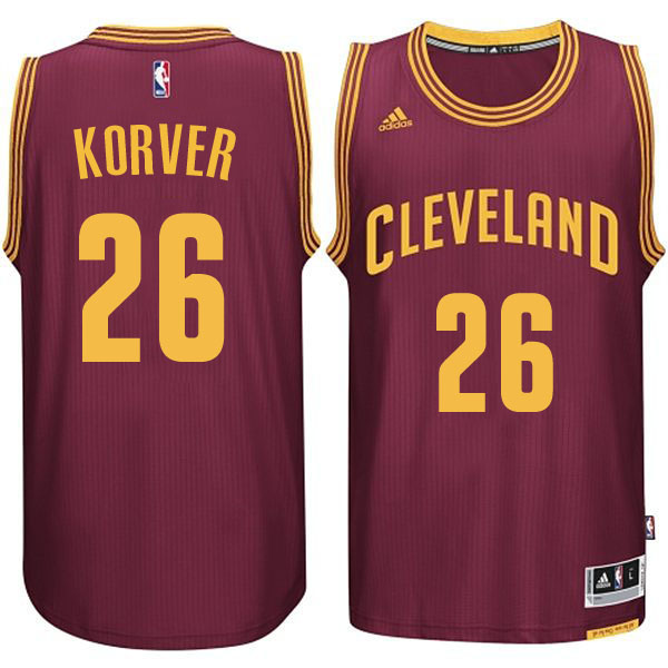 maglia nba kyle korver 26 2017 cleveland cavaliers rosso