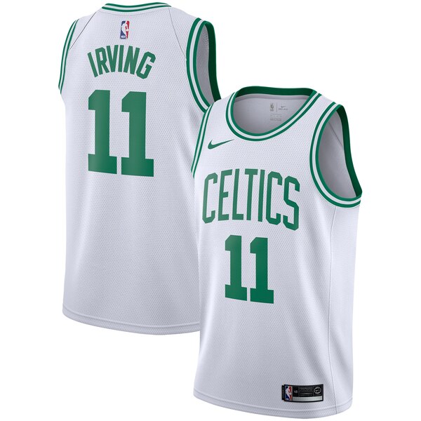 maglia basket kyrie irving 11 2019-2020 boston celtics bianca