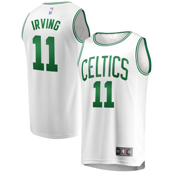 maglia basket kyrie irving 11 2020 boston celtics bianca