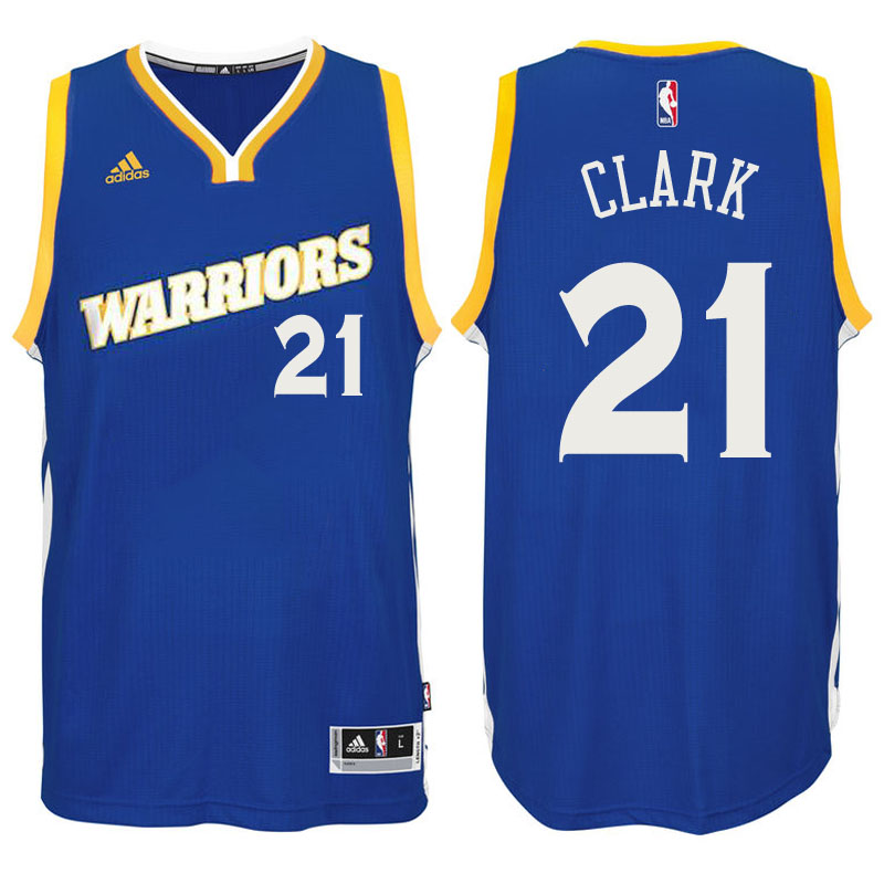 maglia lan clark 21 2017 golden state warriors blu